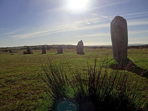 Der Hurler's Stone Circle im Süden von Cornwall