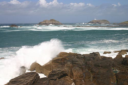 Die Isles of Scilly sind der westlichste Punkt Großbritanniens - und dem Westwind schutzlos ausgeliefert.