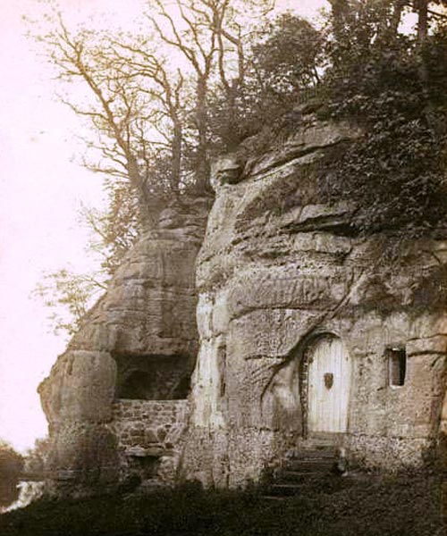 Ingleby - die Erweiterung der Anchor Church Höhlen in Derbyshire