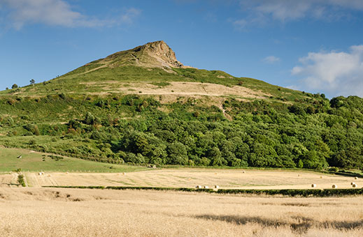 Die Bergwelt von England und der unverwechselbare Roseberry Topping in North Yorkshire!
