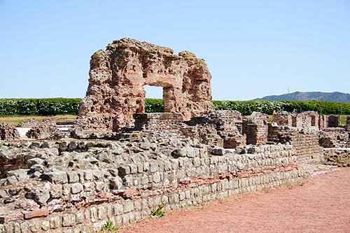 In Wroxeter finden Sie die Ruinen der alten römischen Stadt Viroconium.