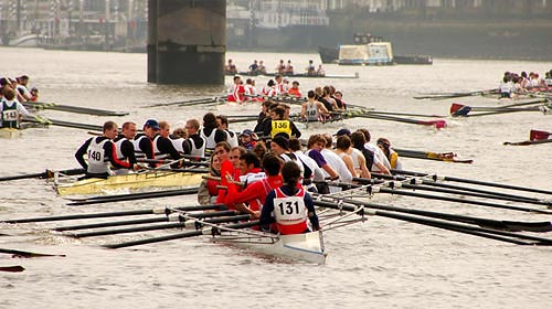 The Great River Race in London