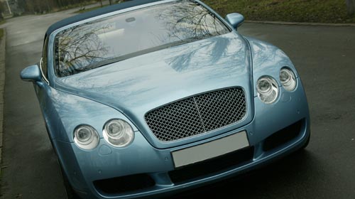 Bentley Luxusauto aus Großbritannien