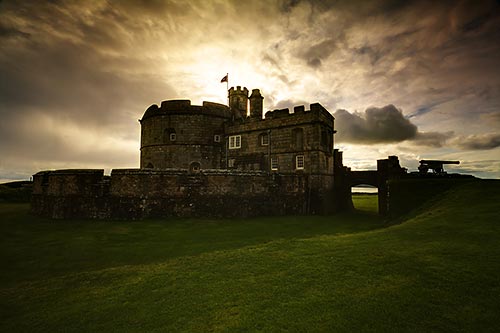 Pendennis Castle ist eines der sagenumwobenen Spukschlösser von Cornwall.