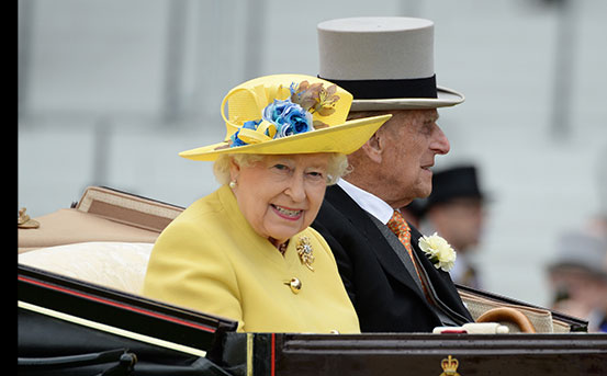 Das Vereinigte Königreich von Großbritannien unter der Herrschaft der Queen Elizabeth im Buckingham Palace of London!