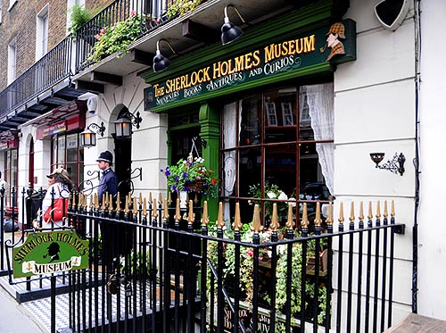 Im Sherlock Holmes-Museum in London kommen Fans auf ihre Kosten.