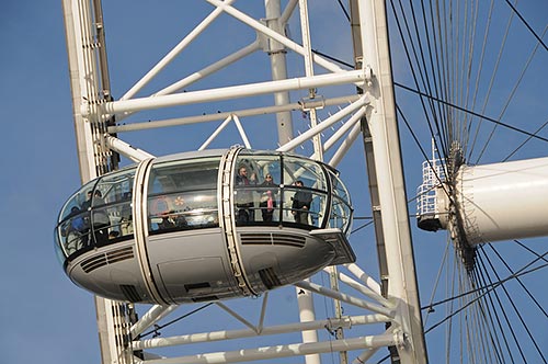 Exklusive Fensterplätze im London Eye