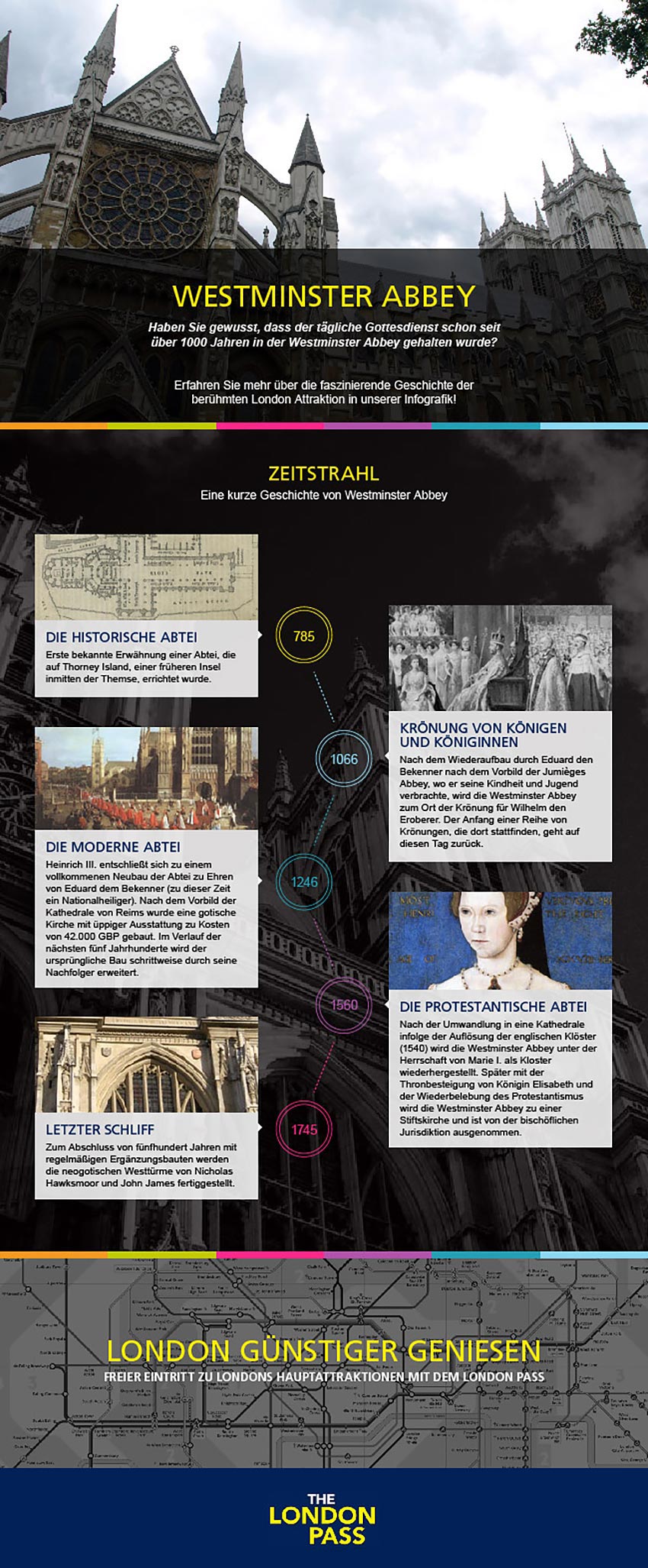 Erfahren Sie mehr über die Geschichte der Westminster Abbey.