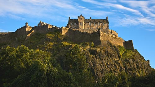 Edinburgh Castle - Mit der Fähre nach Grossbritannien reisen