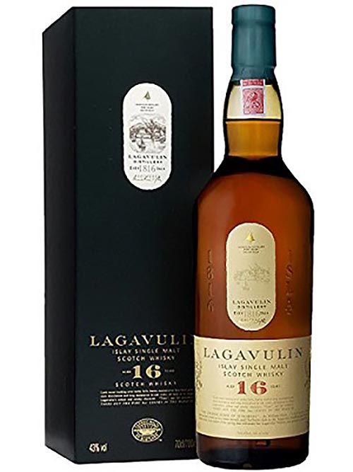 Der Lagavulin 16 Jahre ist ein sehr beliebter Single Malt Whisky aus Schottland.