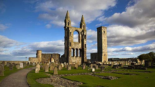 Die Kathedrale von St. Andrews ist ein magischer Ort voller geisterhafter Erinnerungen.