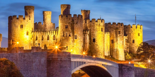 Conwy Castle - ein neues Zeitalter des Burgenbaus