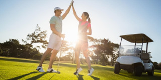 Golf-Urlaub und Golf-Sport im Ferienhaus für Golfer!