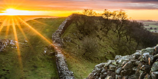 Der mächtige Hadrians Wall