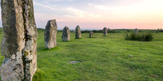 Die magischen Steine der Hurlers Stone Circles