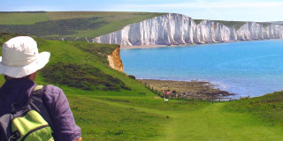 Seven Sisters Nationalpark in England