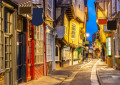 The Shambles - geheimnisvolle Straße in York England