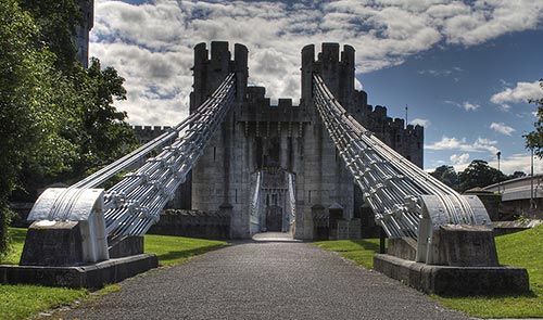 Conwy Castle ist eine beeindruckende Demonstration englischer Macht.